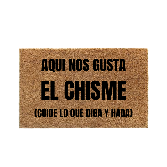 Aquí nos gusta el chisme (cuide lo que diga y haga)-thedoormat.cl