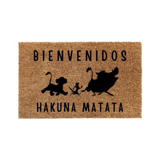 Bienvenidos Hakuna Matata-thedoormat.cl