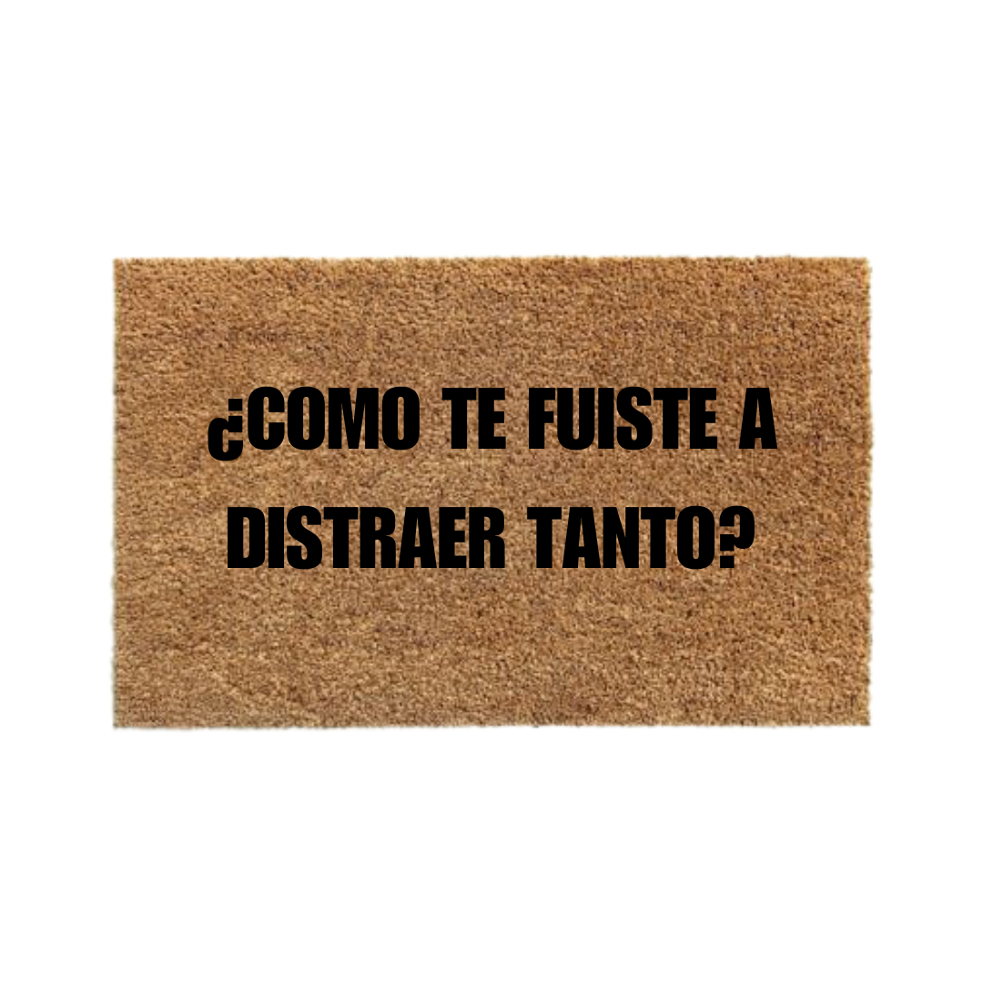 Como te fuiste a distraer tanto-thedoormat.cl