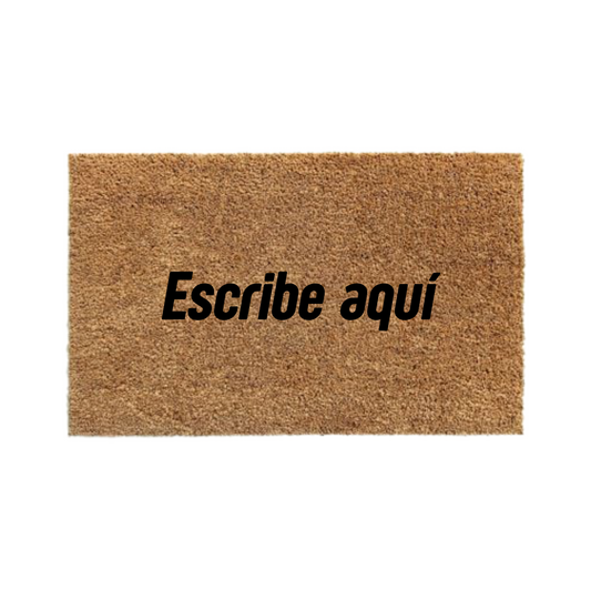 Escribe el tuyo-thedoormat.cl