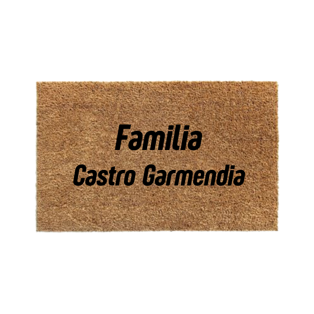 Personalizado Familia+Apellidos-thedoormat.cl