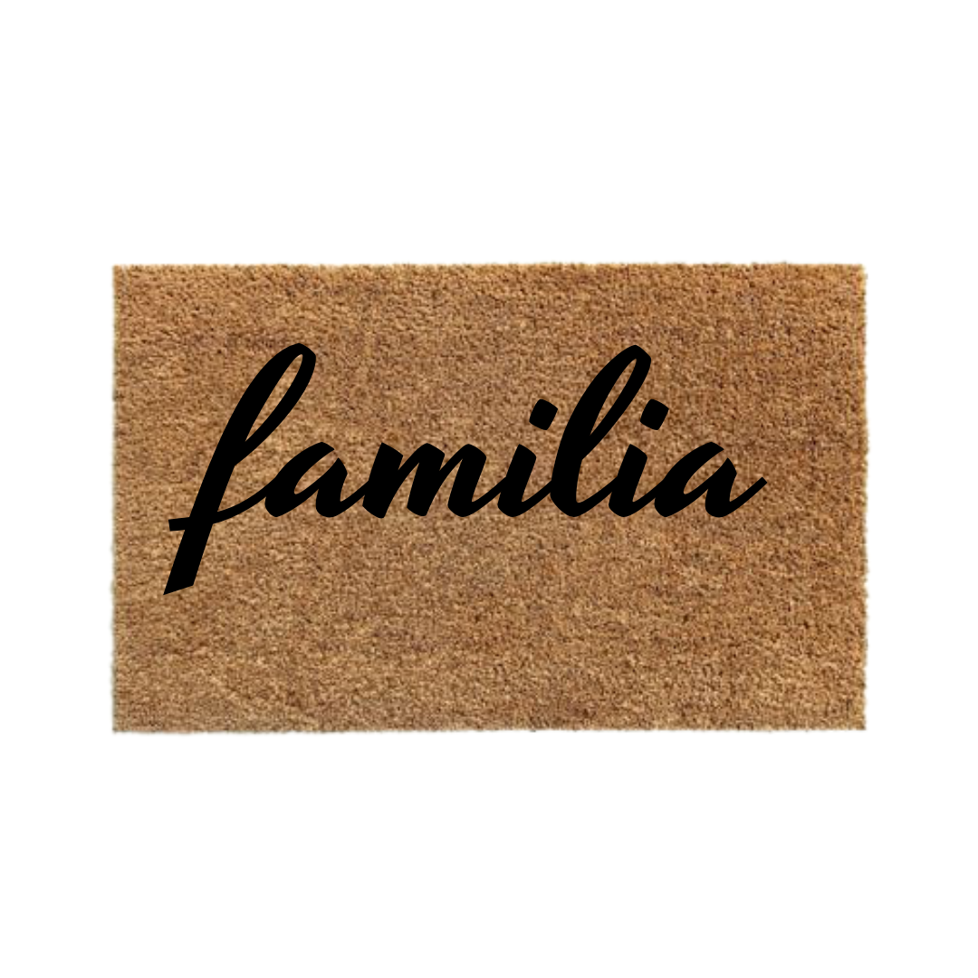 Personalizado Familia(cursiva)+Apellidos-thedoormat.cl