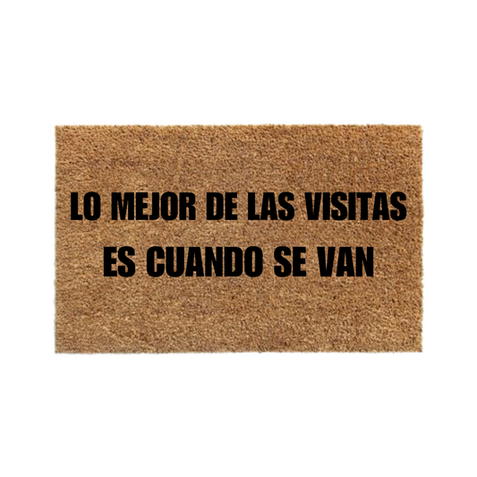 Lo mejor de las visitas es cuando se van-thedoormat.cl