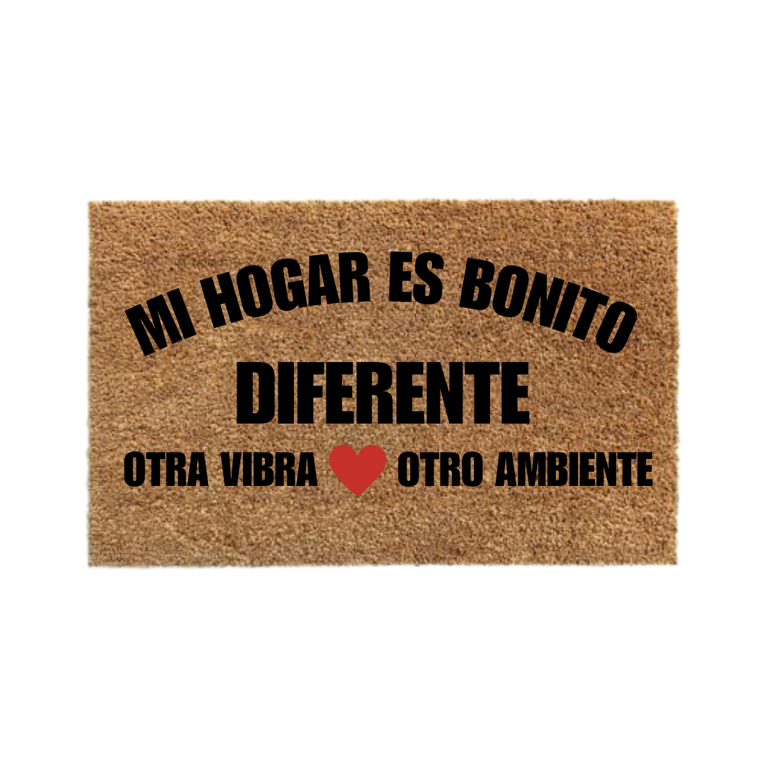 Mi hogar es bonito, diferente-thedoormat.cl