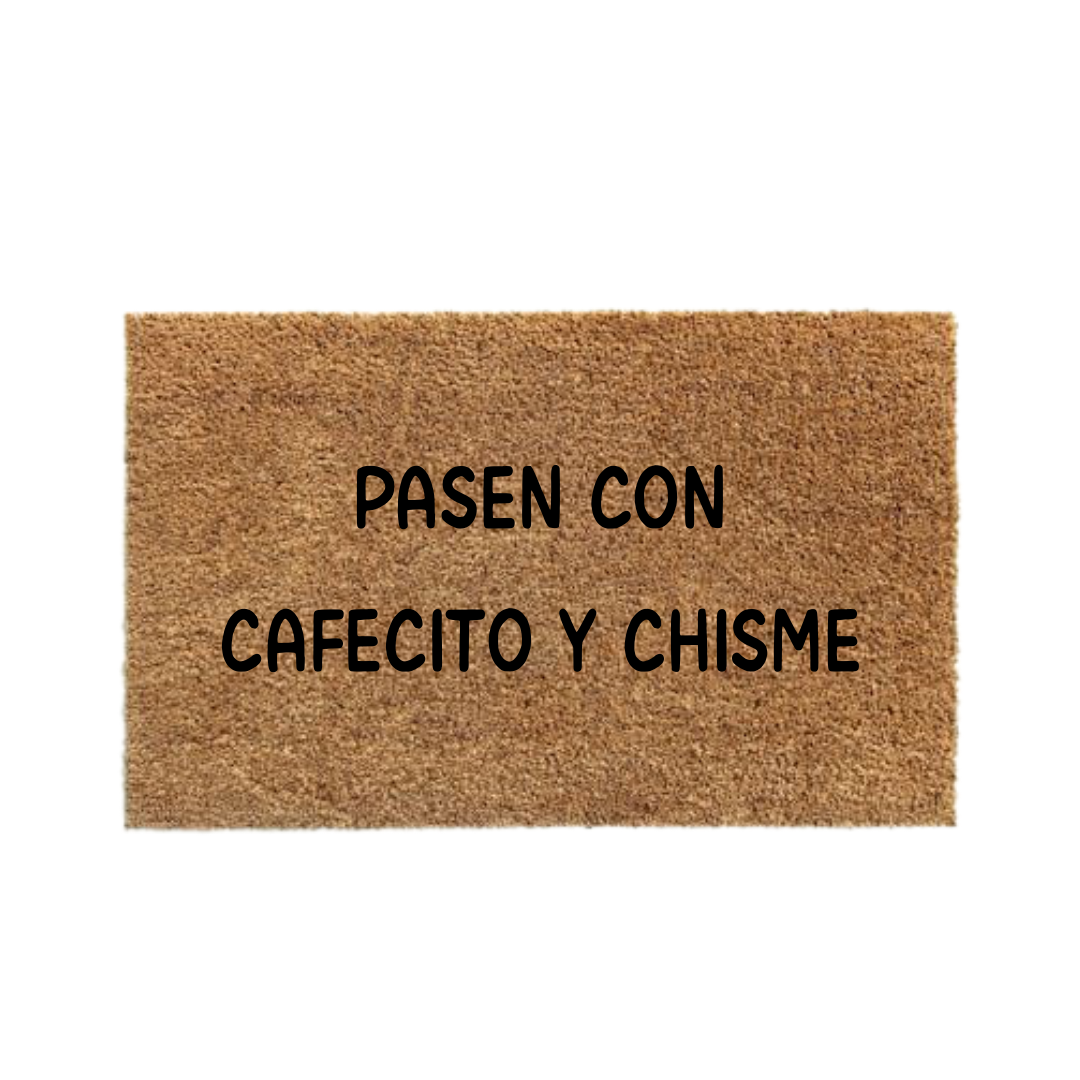 Pasen con cafecito y chismes-thedoormat.cl